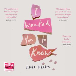 I Wanted You to Know – okładka audiobooka, autor Laura Person