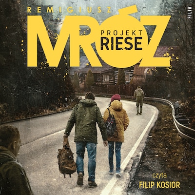 Projekt Riese – okładka audiobooka, autor Remigiusz Mróz