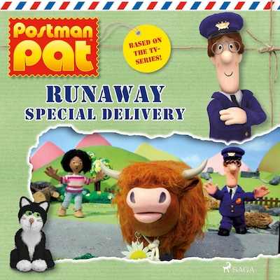 Postman Pat - Runaway Special Delivery – omslag til lydbogen af John A. Cunliffe