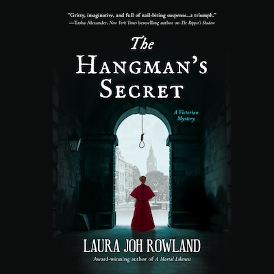 The Hangman's Secret – omslag til lydbogen af Laura Joh Rowland