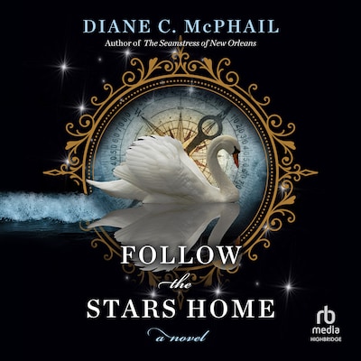 Follow the Stars Home – omslag til lydbogen af Diane C. McPhail