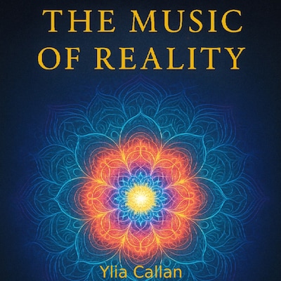 The Music of Reality – omslag til lydbogen af Ylia Callan