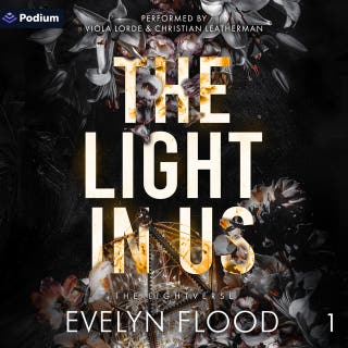 The Light in Us: The Lightverse, Book 1 – omslag till ljudboken av Evelyn Flood