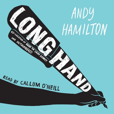 Longhand (Unabridged) – okładka audiobooka, autor Andy Hamilton