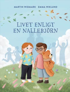 Livet enligt en nallebjörn – omslag till ljudboken av Martin Widmark