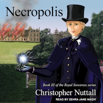 Necropolis – omslag til lydbogen af Christopher Nuttall