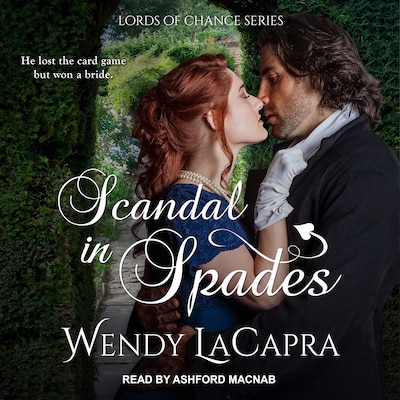 Scandal in Spades – omslag til lydbogen af Wendy LaCapra