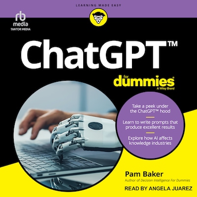 ChatGPT For Dummies – omslag til lydbogen af Pam Baker