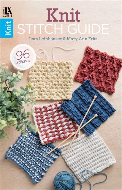 Knit Stitch Guide: 96 Stitches – omslag til lydbogen af Leisure Arts