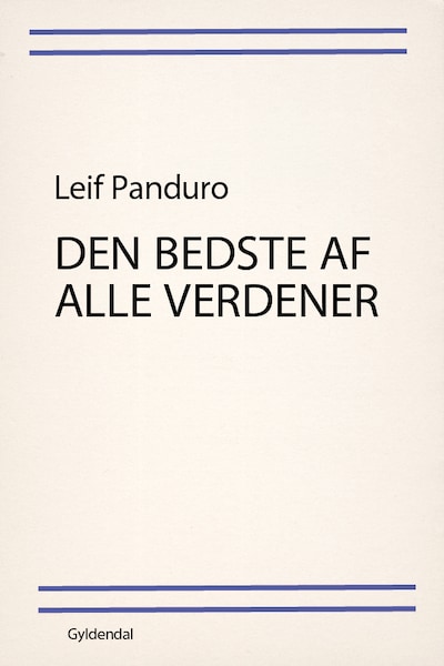Den bedste af alle verdener – omslag til lydbogen af Leif Panduro