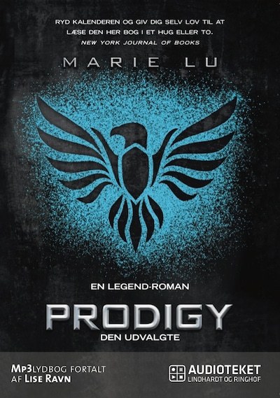 Prodigy – omslag til lydbogen af Marie Lu