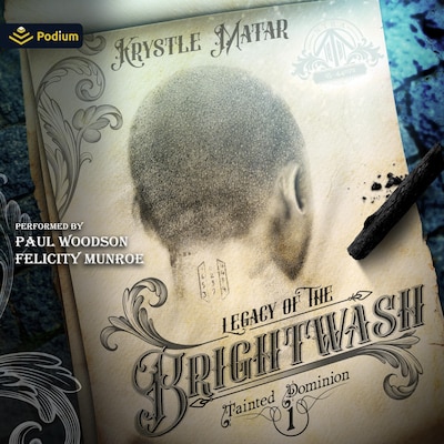 Legacy of the Brightwash – omslag til lydbogen af Krystle Matar