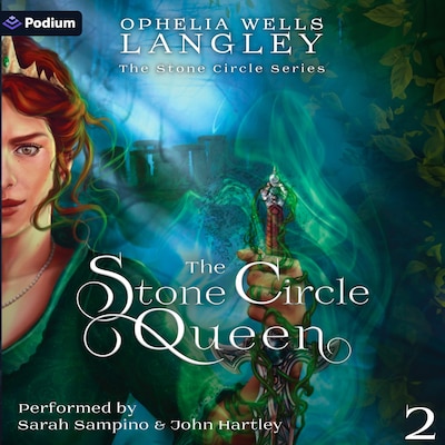 The Stone Circle Queen – omslag til lydbogen af Ophelia Wells Langley