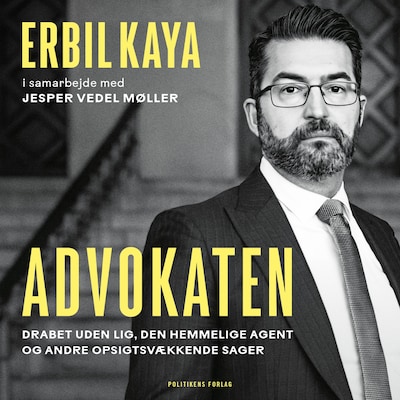 Advokaten – omslag til lydbogen af Erbil Kaya, Jesper Vedel Møller