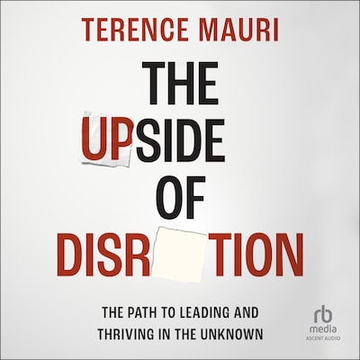 The Upside of Disruption – omslag til lydbogen af Terence Mauri