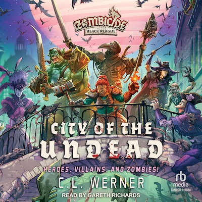 City of the Undead – omslag til lydbogen af C L Werner