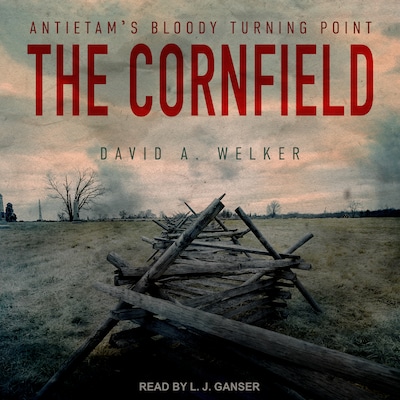 The Cornfield – omslag til lydbogen af David A. Welker