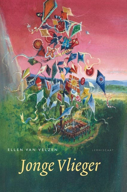 Jonge Vlieger – omslag van het luisterboek van Ellen van Velzen