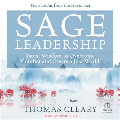 Sage Leadership – omslag til lydbogen af Thomas Cleary