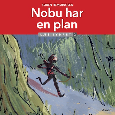 Nobu har en plan, Læs lydret 2 – omslag til lydbogen af Søren Elmerdahl Hemmingsen