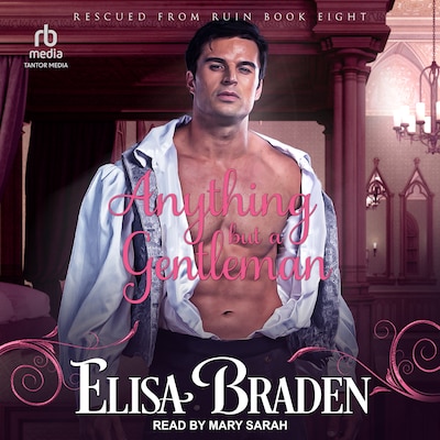 Anything but a Gentleman – omslag til lydbogen af Elisa Braden