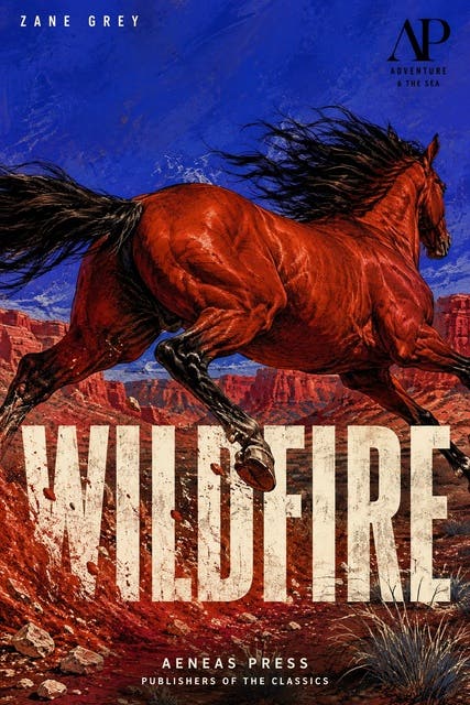 Wildfire – omslag til lydbogen af Zane Grey