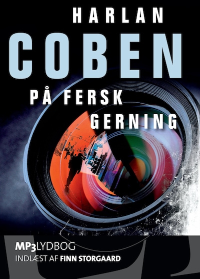 På fersk gerning – omslag til lydbogen af Harlan Coben