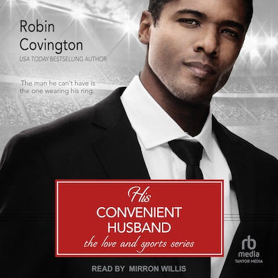 His Convenient Husband – omslag til lydbogen af Robin Covington