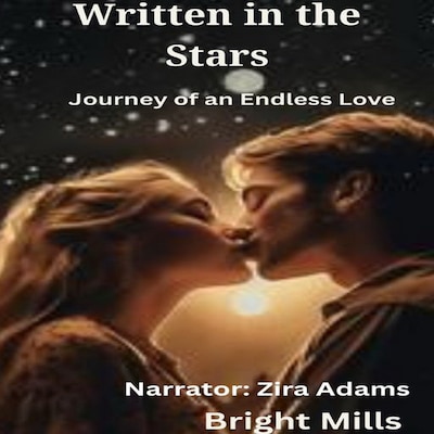 Written in the Stars – omslag til lydbogen af Bright Mills