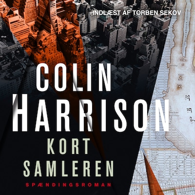 Kortsamleren – omslag til lydbogen af Colin Harrison