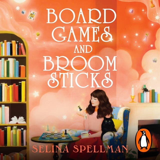 Board Games and Broomsticks: the spellbinding new cosy fantasy and the perfect autumnal read – omslag til lydbogen af Selina Spellman