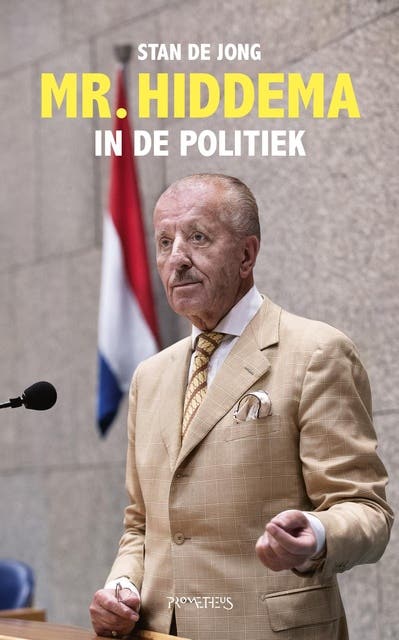 Mr. Hiddema in de politiek – omslag van het luisterboek van Stan de Jong
