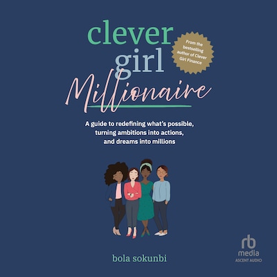 Clever Girl Millionaire – omslag til lydbogen af Bola Sokunbi