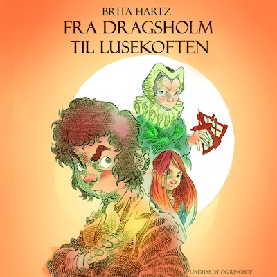 Fra Dragsholm til Lusekoften – omslag til lydbogen af Brita Hartz