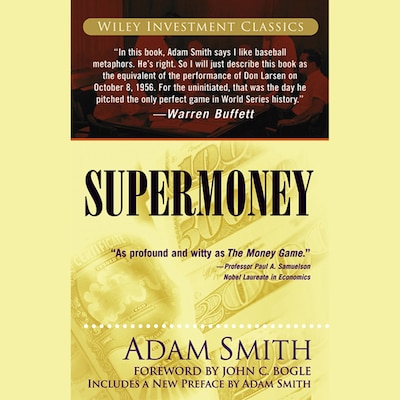 Supermoney – omslag til lydbogen af John C. Bogle, Adam Smith