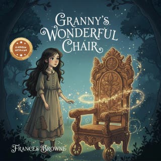 Granny's Wonderful Chair: A Modern Retelling – omslag till ljudboken av Frances Browne
