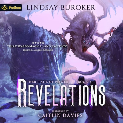 Revelations – omslag til lydbogen af Lindsay Buroker