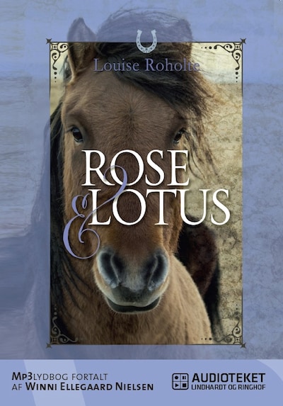 Rose og Lotus – omslag til lydbogen af Louise Roholte