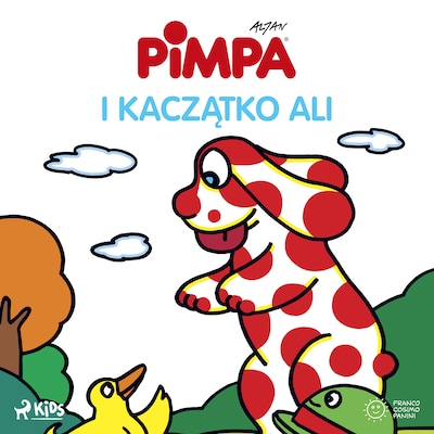 Pimpa i kaczątko Ali – okładka audiobooka, autor Altan