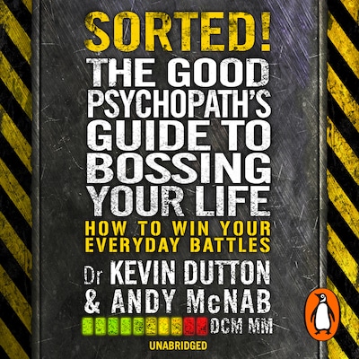 Sorted! – omslag til lydbogen af Andy McNab, Kevin Dutton