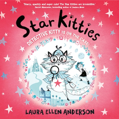 Detective Kitty is on the Case! – omslag til lydbogen af Laura Ellen Anderson