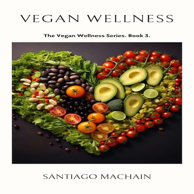 Vegan Wellness – omslag til lydbogen af Santiago Machain