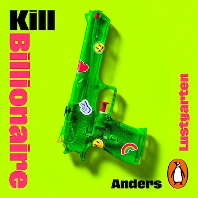 Kill Billionaire – omslag til lydbogen af Anders Lustgarten