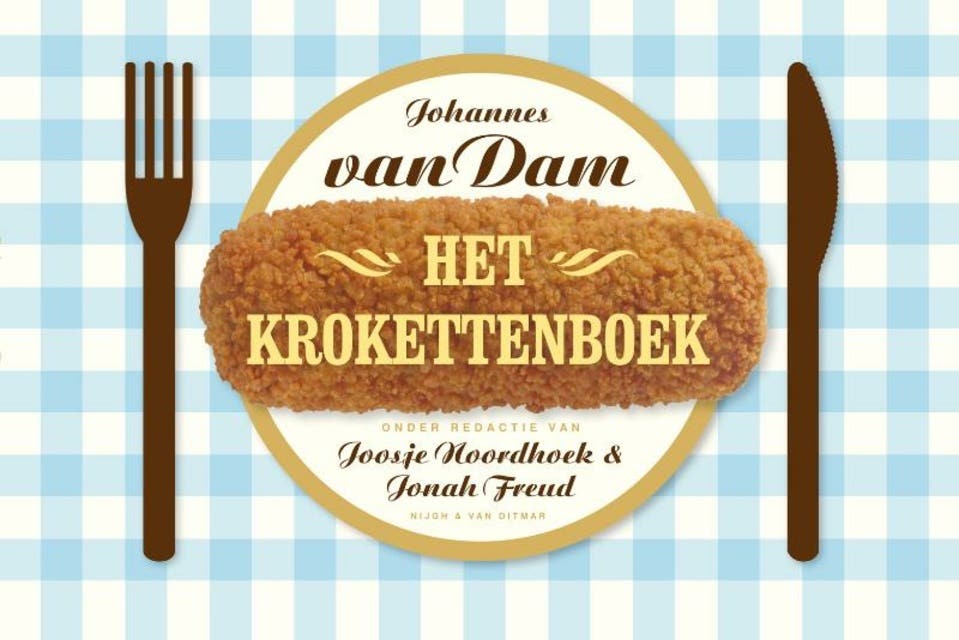 Het krokettenboek – omslag van het luisterboek van Johannes van Dam
