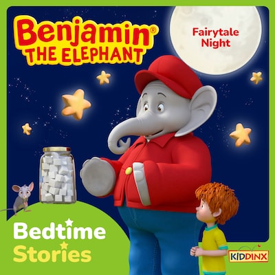 Benjamin the Elephant, Bedtime Stories for Kids, Fairytale Night – omslag til lydbogen af Vincent Andreas