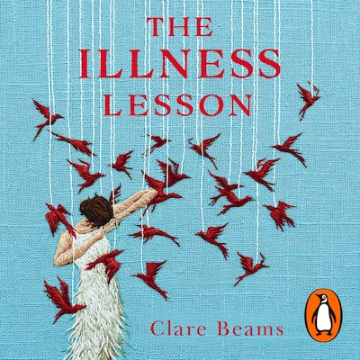 The Illness Lesson – omslag til lydbogen af Clare Beams