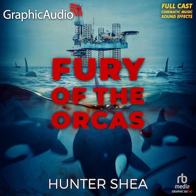 Fury Of The Orcas [Dramatized Adaptation] – omslag til lydbogen af Hunter Shea