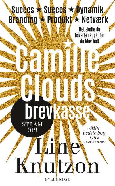 Camille Clouds brevkasse – omslag til lydbogen af Line Knutzon