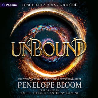 Unbound: Confluence Academy, Book 1 – omslag till ljudboken av Penelope Bloom