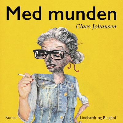 Med munden – omslag til lydbogen af Claes Johansen